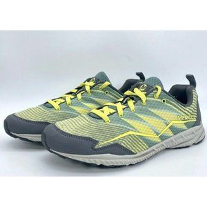 Merrell Trail Crusher‎ Yellow Green Trail Running Shoes J37370 Women Size 7